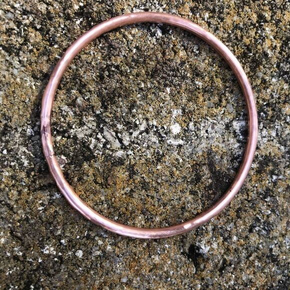 Bracelet, Dainty copper bangle. NWT, NEW, Handmade, Minimalist - Picture 2 of 5